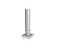 Supporto per frangivista Argento metallico