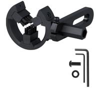 Supporto per frecce per tiro con l'arco, supporto per la cattura della spazzola per caccia composta, archi dritti e ricurvi, mano sinistra e destra, supporto in setole di nylon con regolazione del