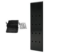 Supporto per freccette da parete - Mensola per freccette in legno con 12 fori, tavolo per freccette con | Garage Seminterrato Sala giochi Bar Man Cave Home Posto di lavoro Apartame