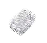 Supporto Per Friggitrice Ad Aria Per Friggitrici Doppi supporti Per Disidratatore A Griglia- Per Friggitrici Ad Aria A Doppio Cestello, Supporti Multistrati In Acciaio Inox 304