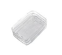 Supporto per friggitrice ad aria - Rack in acciaio inossidabile 304 per doppio cestello DZ201 | Griglia per disidratazione e pane tostato, accessorio da cucina multifunzione per elettrodomestici