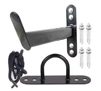 Supporto per funi da battaglia | Gancio da combattimento in acciaio quadrato economico corda da combattimento, accessorio per il fitness commerciale, la palestra o una calotta da parete