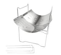 Supporto Per Fuoco Da Campo,Attrezzo Outdoor Portatile Pieghevole In Acciaio Inossidabile | Supporto Per Falò Da Campeggio - Per Tenda Escursionismo Picnic Spiaggia Viaggi Stradali Casa Giardino