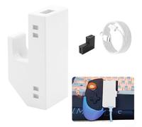 Supporto per GAMESIR X5 Lite, supporto regolabile non distruttivo, facile porta per accesso, design compatto per giochi mobili orizzontale, ritratto (bianco)