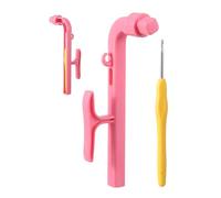 Supporto per gancio guida presa ergonomica | Anello guida per uncinetto da dito per donne, signore, principianti, amanti del mestiere, tempo libero, progetti artistici