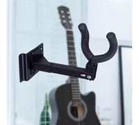 Supporto per gancio per montaggio a parete per chitarra, regolabile, con