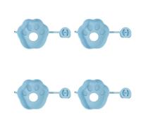 Supporto per gelato in silicone a forma di zampa di gatto, previene il disordine e il gocciolamento, gadget da cucina per bambini, adatto per dessert, lavabile in lavastoviglie