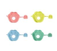 Supporto per gelato in silicone a forma di zampa di gatto, previene il disordine e il gocciolamento, gadget da cucina per bambini, adatto per dessert, lavabile in lavastoviglie