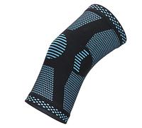 Supporto Per Ginocchio da Ciclismo, Manica a Compressione Per Ginocchio, Tutore a Compressione in Nylon Elastico, Flessibile, Previene Lesioni Per Basket, Pallavolo, Sport All'aria Aperta(M code)