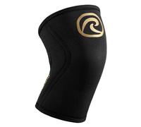 Supporto per ginocchio Rehband 105337 RX Ginocchiera 5mm CrossFit Nero/Oro
