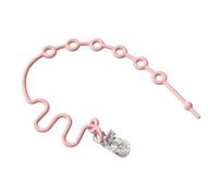 Supporto per giocattoli per passeggino: di sicurezza in silicone, regolabile, accessorio per passeggino, clip per ciuccio, organizer da viaggio, supporto per seggiolino auto, culla, B
