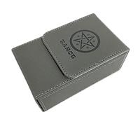 Supporto per gioco di tarocchi - elegante scatola di gioco di carte in pelle, scatola di immagazzinaggio di carte di protezione , protezione per carte da collezione