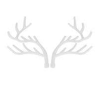 Supporto per gioielli in silicone a forma di cervo facile rilascio per artigianato fai da te in resina, adatto per orecchini e collane da appendere, materiale in silicone