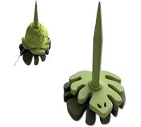 Supporto per gomitolo di Lana in Legno, Girevole, Base Stabile, Cuscinetto a Chiuso, Realizzato a Mano, Made in Germany Noce