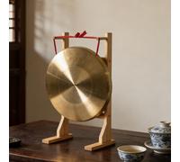 Supporto Per Gong In Legno, Campanello A Vento Portatile, Supporto In Legno Per