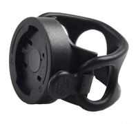 Supporto per GPS da ciclismo compatibile con Garmin per Bryton e Wahoo Edge, supporto girevole per computer da bici per barre da 28 mm a 45 mm, staffa di estensione in plastica nera (per Bry)