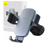 Supporto per griglia anteriore Baseus Metal Age II Gravity Car (grigio)