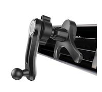 Supporto per griglia di ventilazione per auto - Suport universale per telefono cellulare, supporti a mani libere, supporto girevole flessibile, accessorio interno del veicolo | struttura di serraggio