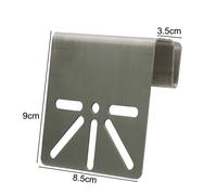 Supporto per grondaia in metallo efficiente per Eufy SoloCam S340E30 resistenza