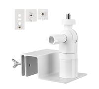 Supporto per grondaia per pannello e telecamera di sicurezza, resistente, in acciaio inox, movimento di gradazione, clip per grondaia per telecamere di sicurezza