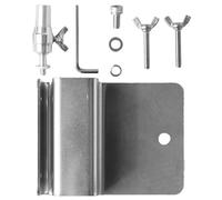 Supporto Per Grondaia Per Pannello Solare - Supporto Per Di Sicurezza Per Grondaia | Per Telecamera Esterna, Per Telaio In Alluminio, Dispositivo Resistente Alla Corrosione, St