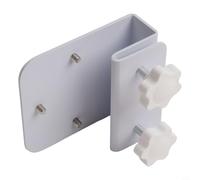 Supporto per grondaia per SoloCam S340 S330 ed E30, staffa in lega di alluminio per grondaie a fascia K-Style, supporto per telecamera di sicurezza resistente alle intemperie con per un facile