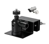 Supporto per grondaia per telecamera di sicurezza, per monitor a pannello solare, supporto per ringhiera per ringhiera, balcone, giardino, cortile, recinzione