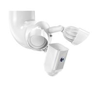 Supporto per grondaia Ring Floodlight Cam Wired Pro/Plus, Ring Smart Lighting Floodlight Wired, Blink/Wyze Flood Light Camera V2/Pro e Roku Flood Light Camera Bianco