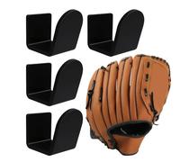Supporto per guanti da baseball, decorazione per la casa in acrilico, espositore da parete per guanti da softball, per soggiorno, appartamento, dormitorio, aule scolastiche, hotel, giocatori di