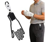 Supporto per guanti da golf, gancio universale per asciugare con portachiavi, gancio per guanti da golf, in viaggio, casa, allenamento al chiuso, giardino, sport, libero e competizione