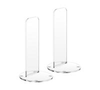 Supporto per guantoni da boxe - 2 pezzi trasparente acrilico organizer verticale, per guanti da boxe, per casa, palestra e studio