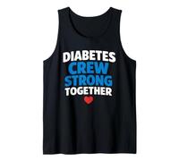 Supporto per guerrieri diabetici per la consapevolezza del diabete di Tipo 1 Canotta