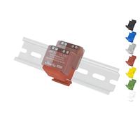 Supporto per guida DIN "Flat Dual" per Shelly-Mini DIN Rail Bracket (35 mm) (rosso (Prime)