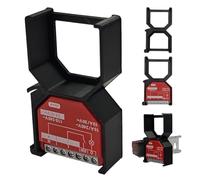 Supporto per guida per carrello Shelly 1PM GEN4 - DUO - Apertura inferiore e superiore (nero)