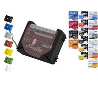 Supporto per guida "Wall" per 18 Shellys: 1 Gen3,1PM Gen3,2PM Gen3,i4 Gen3,Plus 1,Plus 1PM,Plus 2PM,Plus i4,Plus 0-10V Dimm,Wave 1,Wave 1PM,Wave 2PM,Wave Shutter,Wave i4 (Black Prime)