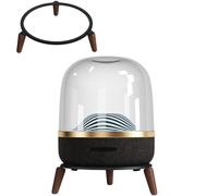 Supporto per Harman Kardon Aura Studio3/4/5 e Sound Sticks3/4, supporto da tavolo per altoparlanti, rialzo in noce con design antiscivolo