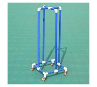 Supporto per Hula Hoop Supporto per anelli sportivi in PVC, pratico carrello portaoggetti per hula hoop per interni ed esterni.(Blue,19.7in/50cm Hoop Dia)