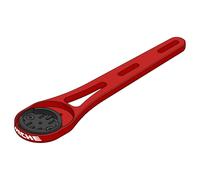 MICHE Staffa di Montaggio in Lega per Computer da Bicicletta, Compatibile con Garmin/Wahoo, Colore: Rosso