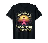 Supporto per i sopravvissuti alla consapevolezza del Cancro Maglietta