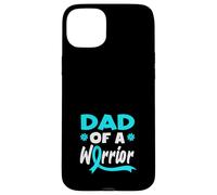 Supporto per il cancro cervicale del papà di un guerriero Custodia per iPhone 15 Plus