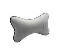 Supporto per il Collo Copri poggiatesta per auto, in pelle traspirante, di sicurezza, universale, per poggiatesta e collo, adatto per cuscino imbottito. Cuscino collo(White)