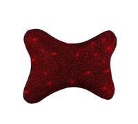 Supporto per il Collo Cuscino per il collo con strass Hotfix per auto, fascia decorativa rosa e rossa con diamanti Cuscino collo([Red Diamond] 1)