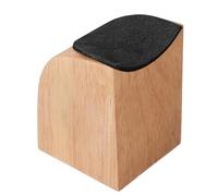 Supporto per il collo della chitarra, universale, antiscivolo, in legno, supporto per strumenti a corda a due altezze, supporto per chitarra e tappetino