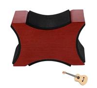 Supporto per il collo per chitarra, strumento per chitarra, supporto per il collo, per chitarra elettrica, supporto per il collo in legno, per la riparazione, cura della pulizia, colore mogano