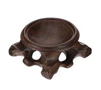 Supporto per Il Display in Legno Basare Base a Sfera di Cristallo Supporto in Pietra in Pietra per Lo Sguardo a Globo di di Guscio di Guscio di Guscio di Guscio