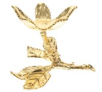 Supporto per il display metallico geode per supporto di deposito agata minerale