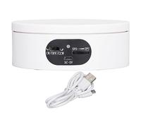 Supporto per il display rotante 5,5 libbre Capacità di carico a 360 gradi Plugtable Plugtable in Battery Knob Control White White (Tipo 1) (Tipo 2)