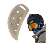 Supporto per il mento del cappello rigido, materiale in silicone morbido, cuscinetto antivibrazione + finitura in umido facile da pulire, per sicurezza industriale e cappelli sportivi