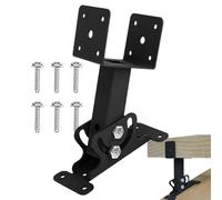 Supporto per il Montaggio del Tetto Rialzato - Montaggio Semplice e Robusta,Set di Supporti per Pergola a Tetto Rialzato - Per Patio Giardino Portico Cortile Professionisti Proprietari Di Casa Designe