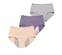 Supporto per il Pavimento Pelvico e Biancheria Intima a Prova di Perdite, Biancheria Intima di Supporto Pelvico, Biancheria Intima di Supporto per Prolasso per Donne Oltre i 60 Anni, 3 pezzi-C., L-6XL